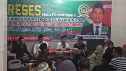 Pondra Priyo utomo dari Fraksi PKB Gelar Reses Masa Sidang ll Tahun 2024