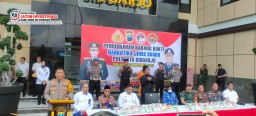 Selamatkan 150.000 Jiwa, Polresta Sidoarjo Musnahkan Barang Bukti 30 Kg Sabu Senilai Rp 30 Miliar