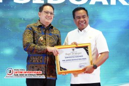 Pemkab Sidoarjo Raih Penghargaan ODF Dari Jawa Timur