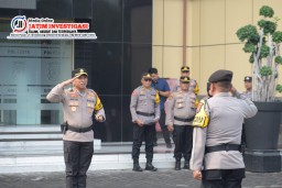 Gelar Apel Pergeseran Pasukan, Polresta Sidoarjo Kerahkan 1.298 Personel Pastikan Keamanan TPS Pilkada 2024