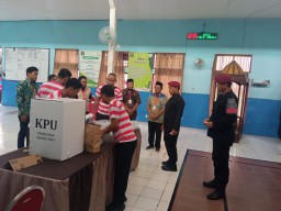 872 Warga Binaan Lapas Pamekasan Salurkan Hak Pilihnya