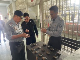 Optimalisasi Keamanan Lapas Narkotika Kelas IIA Pamekasan Lakukan Pemeliharaan Fasilitas Keamanan