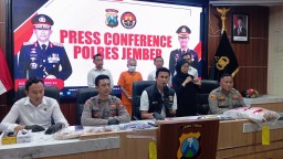 Polres Jember Berhasil Menangkap Tersangka Penyebab Tewasnya Wanita Paruh Baya di Tanggul