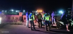 Patroli Pasca Pilkada 2024, Satlantas Polres Bangkalan Amankan 16 R2 dari Aksi Balap Liar
