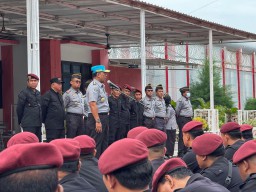 Sinergi dan Profesionalisme, Penguatan Regu Pengamanan Lapas Narkotika Kelas IIA Pamekasan Kanwil Kementerian Imigrasi dan Pemasyarakatan Jatim Bersama Ditjen PAS