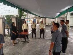 Gereja Kristen Indonesia ( GKI) Mempersiapkan Kedatangan Tamu Rombongan dari Dandim 0830 Surabaya
