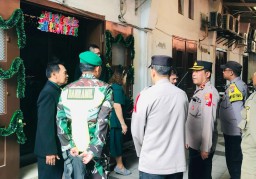 Cegah Ganguan Keamanan Saat Natal 3 Pilar Simokerto Patroli dan Amankan Gereja