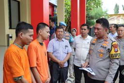 Polsek Socah Berkoordinasi dengan Polres Bangkalan, Berhasil Bekuk Dua Pelaku Maling Motor, Hendak Dijual untuk Main Judol