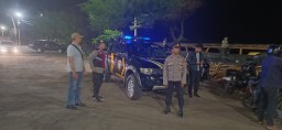 UKL Polsek Kuta Utara Patroli Subuh Amankan Aktifitas Wisatawan