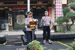 Kapolres Badung AKBP Teguh Priyo Wasono Pimpin Serah Terima Kapolsek Kuta Utara