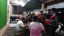Ciptakan Situasi Tetap Kondusif Personil Sat Samapta Polres Bangli Tingkatkan Penggelaran Blue Light di Malam Hari