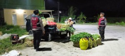 Cegah Tindak Kriminalitas, Polsek Abiansemal Gelar Patroli Pasar