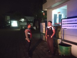 Patroli Blue Light Anggota Polsek Susut Melaksanakan Patroli Dimalam Hari, Agar Situasi Kamtibmas di Wilkum Polsek Susut Tetap Kondusif
