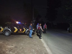 Atensi Wilayah Ciptakan Kamtibmas Yang Kondusif, Polsek Mengwi Laksanakan Patroli Subuh