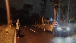 Polsek Abiansemal Intensifkan Blue Light Patrol, Antisipasi Kriminalitas di Jalan Sepi