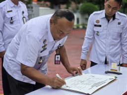Lapas Narkotika Kelas IIA Pamekasan Gelar Penandatanganan Pakta Integritas: Wujud Komitmen Bersama dalam Meningkatkan Kinerja dan Transparansi