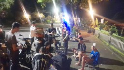 Blue Light Patrol Polsek Mengwi Laksanakan Patroli Wilayah dan Dialogis