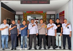 Harmoni Kepemimpinan Baru: Kalapas Narkotika Kelas IIA Pamekasan dan Kapolres Bangun Sinergitas