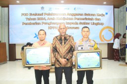 Polres Bondowoso Raih Dua Penghargaan Dari KPKN Bondowoso