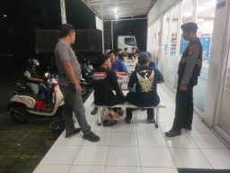 Jaga Situasi Tetap Kondusif, Polsek Bangli Intensifkan Kegiatan Blue Light Patrol Seputaran Kota
