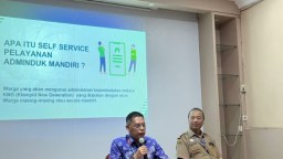 Dispenduk Capil Telah Menerapkan Pelayanan Admintrasi Kependudukan Secara Mandiri 2025
