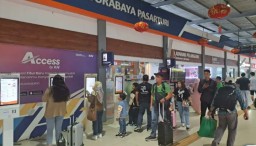 Peningkatan Penumpang di Stasiun Pasar Turi Tercatat 205 Selama di Hari Isra Mi' Raj dan Imlek
