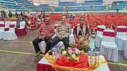 Kapolsek Denpasar Utara Sambangi Warga TTS Kupang di Bali, Ajak Jaga Kamtibmas