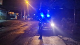 Susuri Jalur Rawan Kriminal Polsek Mengwi Pastikan Keamanan Terjamin