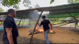 Tak Butuh Waktu Lama, Satreskrim Polres Bangkalan Bubarkan Arena Sabung Ayam di Modung