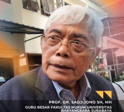 Tanggapan  PROF. DR SADJIONO Terkait Rencana Revisi KUHAP