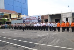 Apel Gelar Pasukan Operasi Keselamatan Semeru 2025 Digelar di Polres Pelabuhan Tanjung Perak