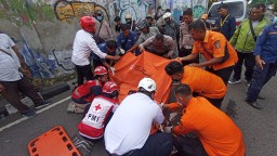 Kecelakaan Tunggal Mengakibatkan Seorang Pengendara Motor Tewas Seketika