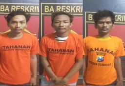 Sindikat Bandit Curanmor Surabaya Timur Diamankan, Satu Dihadiahi Timah Panas