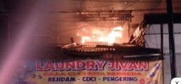 Rumah di Kampung Malang Dilalap Api Si Jago Merah