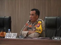 Polres Gresik Gelar sosialisasi Operasi Pekat Semeru 2025 di Mapolres Gresik.
