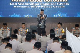 Kapolres Gresik Gelar Buka Bersama, Tegaskan Tingkatkan Patroli Selama Ramadan