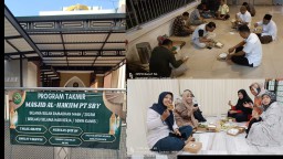 Pembagian Takjil dan Buka Bersama di Masjid Al Hakim di Pengadilan Tinggi Surabaya