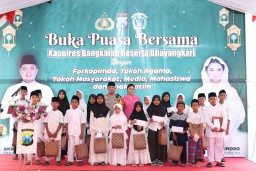 Polres Bangkalan Semarakkan Ramadhan dengan Berbagi Takjil dan Buka Puasa Bersama Seluruh Elemen