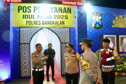 Polres Bangkalan Perketat Pengamanan Jelang Idul Fitri 1446 H