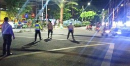 Kasat Lantas Polrestabes Surabaya Gelar Patroli Bubarkan Balap Liar