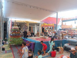 Warga Ucap Syukur, Warga Dusun Gadel, Desa Pacuh  Gelar Sedekah Bumi