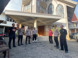 Antisipasi Gangguan Menjelang Paskah, Polres Bangkalan Perketat Pengamanan Gereja