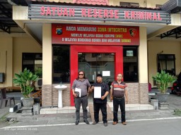 10 Oknum Debt Collector Resmi di Laporkan Polres Mojokerto