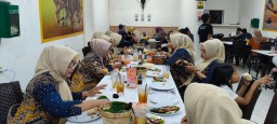 Perisai Gelar Halal bihalal Serta Arisan Bulanan di Rumah Makan Ikan Bakar Boos Surabaya