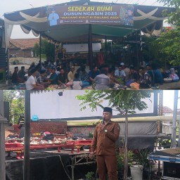Sedekah Bumi Dan Doa Bersama Dusun Ngasin 2025 Wujud Syukur Warga