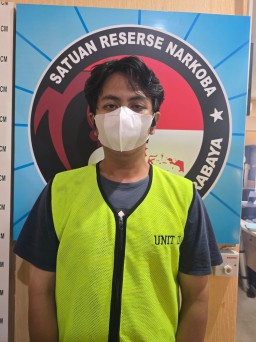 Kedapatan Sabu 107,136 Gram, Warga Sidoarjo Berhasil Dibekuk Satresnarkoba Polrestabes Surabaya