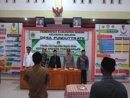 Pelantikan dan Pengambilan Sumpah Jabatan KAUR Desa Punduttrate
