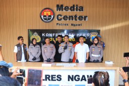 Hanya Butuh Waktu 6 Jam Polres Ngawi Berhasil Amankan Tersangka Curanmor di Bringin