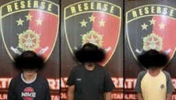 Polres Kayong Utara Berhasil Ringkus Pelaku 303 Di Kecamatan Teluk Batang.