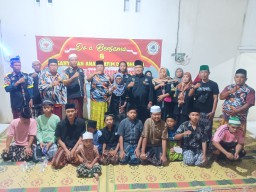 Giat Rutin LSM GMBI Distrik Gresik Dengan Santunan Anak Yatim Dan Duafa.